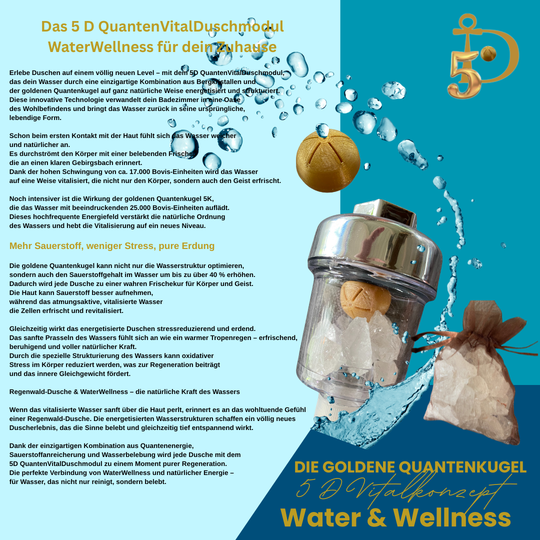 5D QuantenVitalDuschmodul